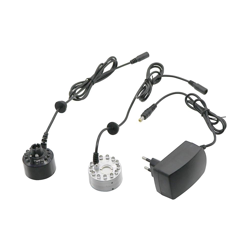 12 LED Atomizer AC100-240V Col - огляд і ціна Terrarium Fogger Ultrasonic