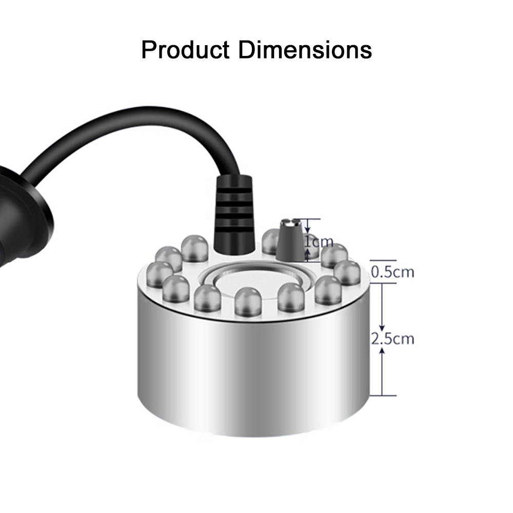 110V 220V Ultrasonic Mist Make - огляд і ціна Terrarium Fogger Ultrasonic