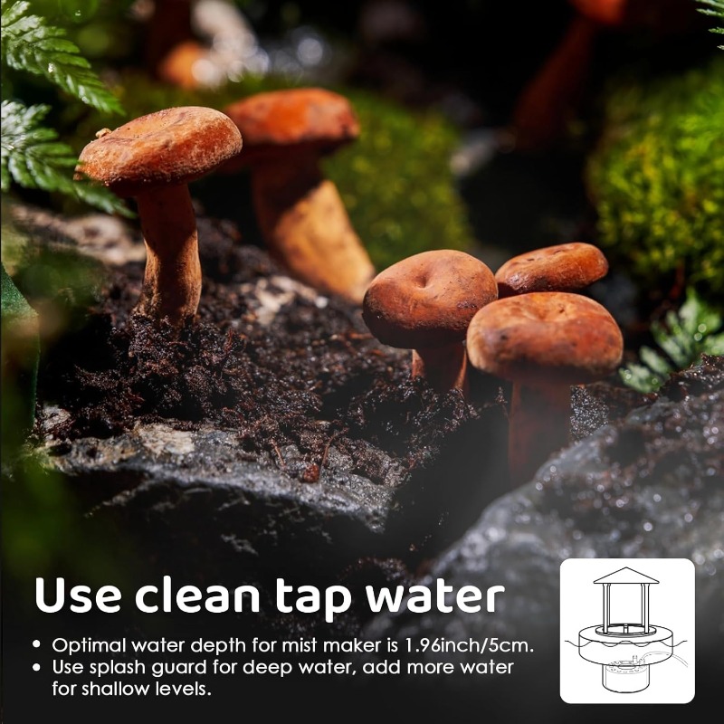 Ultrasonic Mist Maker Fogger U - огляд і ціна Terrarium Fogger Ultrasonic