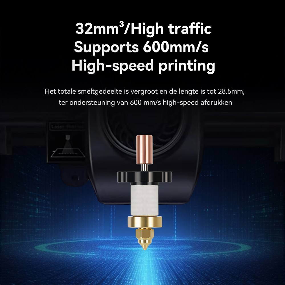 Ender-3 V3 KE Hotend Kit Nozzl - огляд і ціна Ceramic Heat Emitter