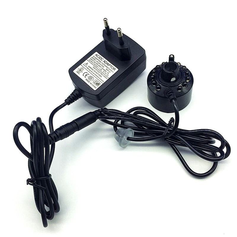 12 LED AC 100-240V Industrial  - огляд і ціна Terrarium Fogger Ultrasonic
