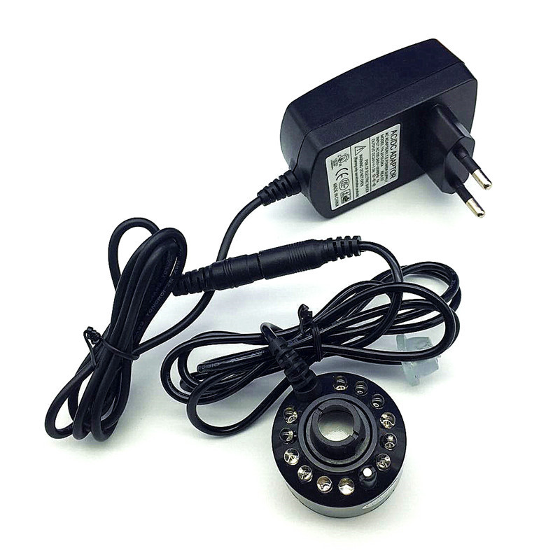 12 LED AC 100-240V Industrial  - огляд і ціна Terrarium Fogger Ultrasonic