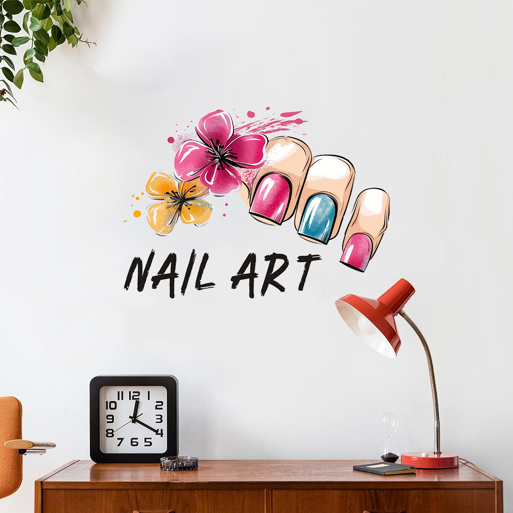 Beauty Nail Art Salon Butterfl - огляд і ціна Pvc Panel Background