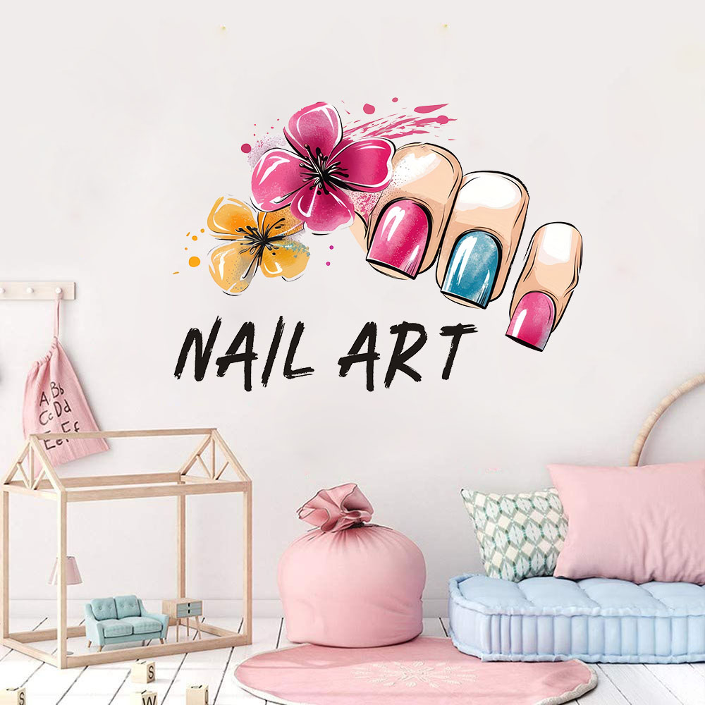 Beauty Nail Art Salon Butterfl - огляд і ціна Pvc Panel Background