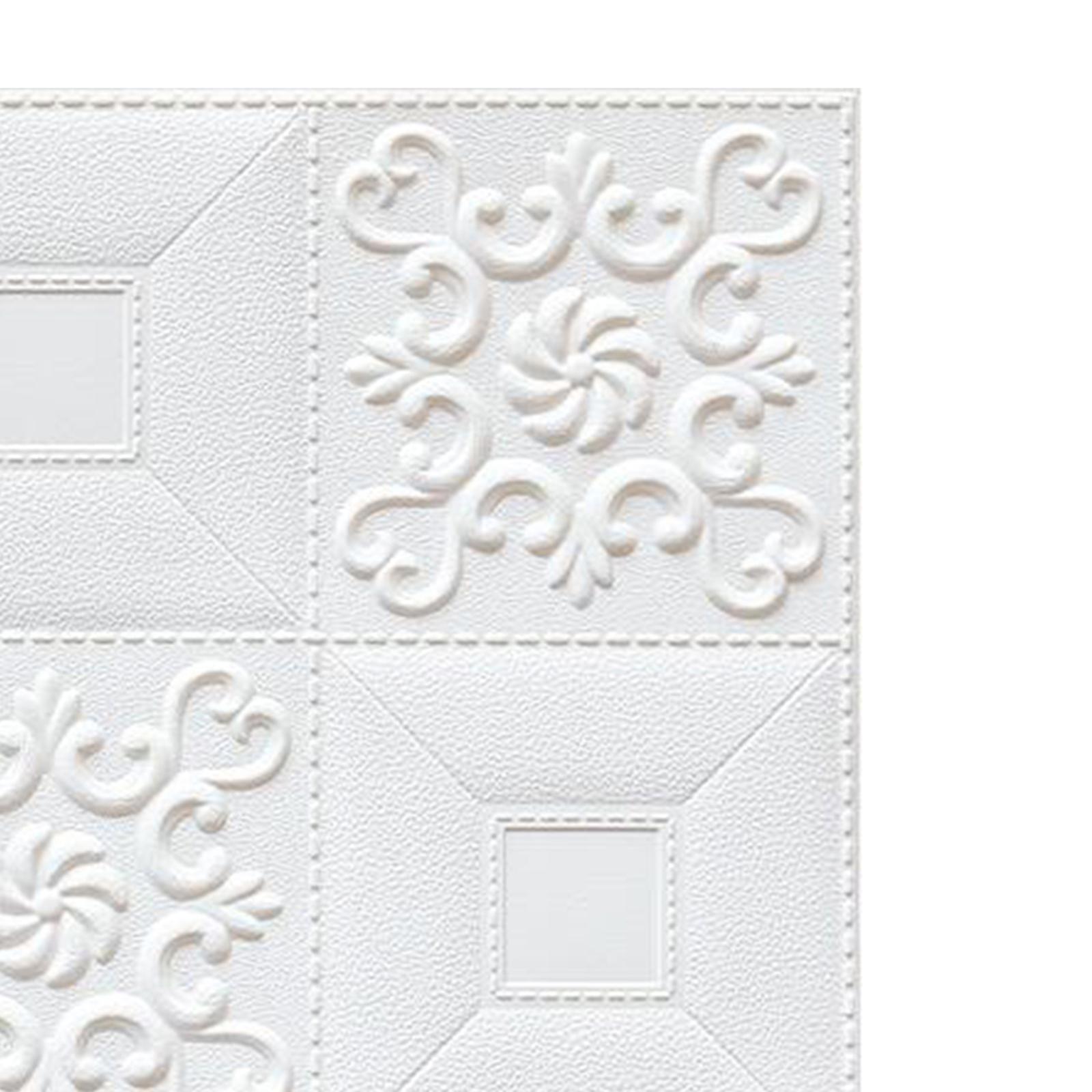 3D Self- Wall Panels Faux Tile - огляд і ціна Pvc Panel Background