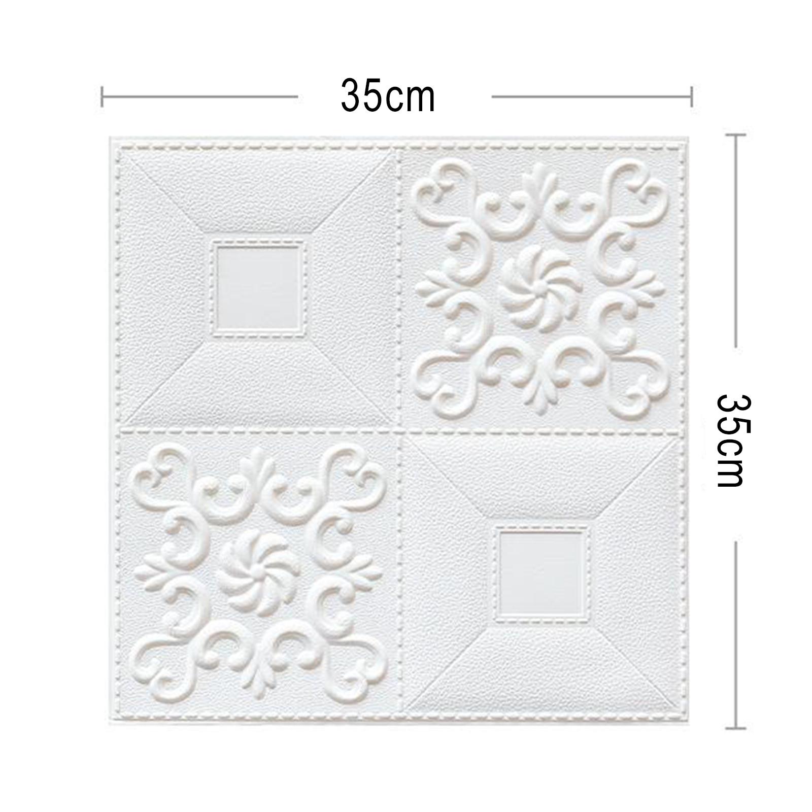 3D Self- Wall Panels Faux Tile - огляд і ціна Pvc Panel Background