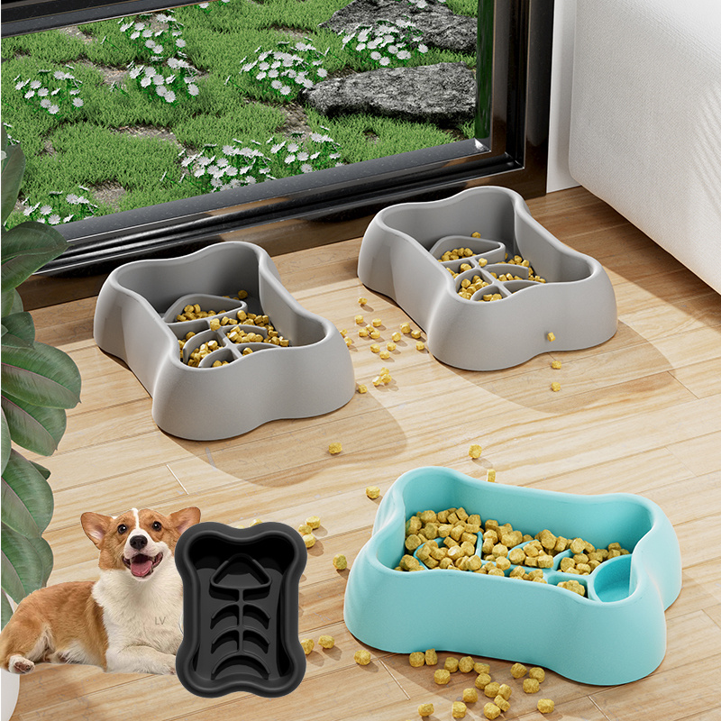 Pet Dog Slow Feeder Bowl Puppy - огляд і ціна Royal Canin Food Medium